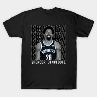 Brooklyn Nets Spencer Dinwiddie T-Shirt